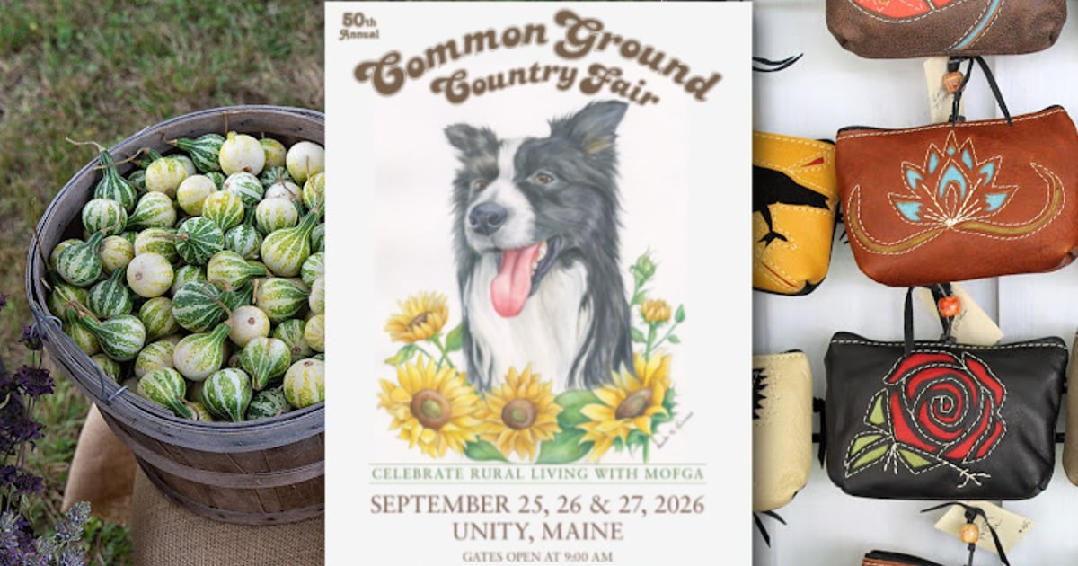 Common Ground Country Fair 2026 · Unity, ME