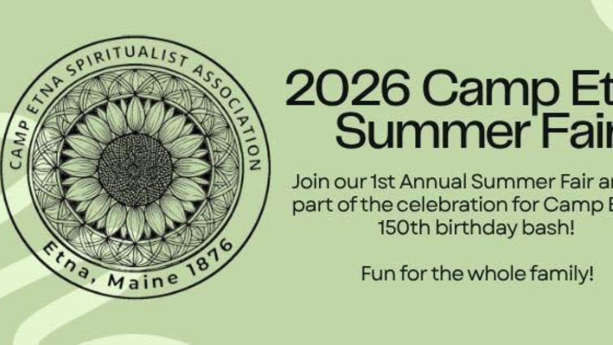 Camp Etna 1st Annual Summer Fair