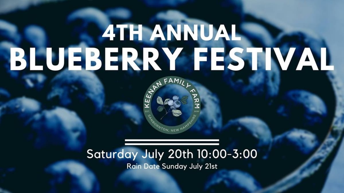 Sanbornton Blueberry Festival