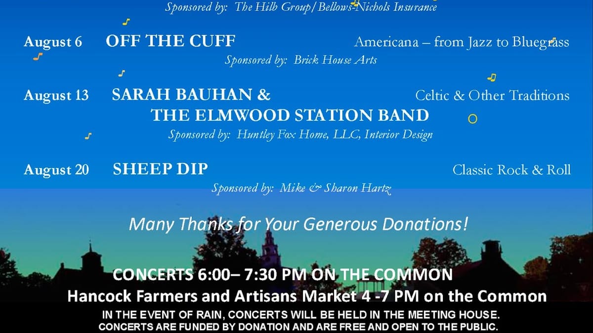 Hancock Farmers and Artisans Market