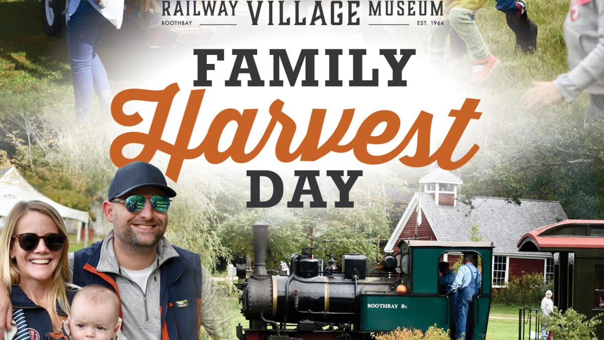 Family Harvest Day at Boothbay Railway Village