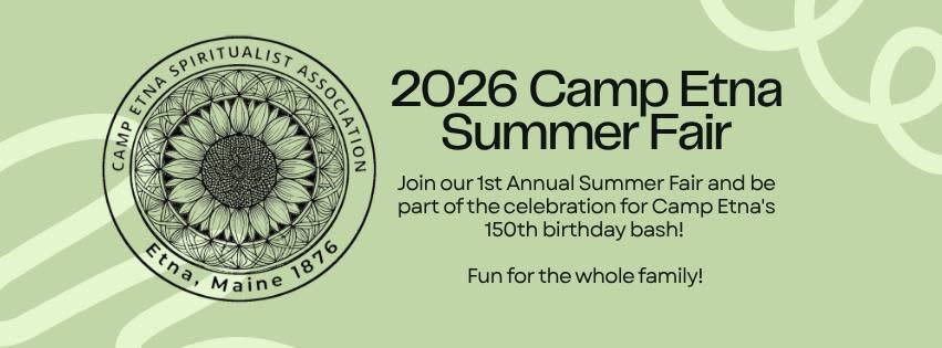 Camp Etna 1st Annual Summer Fair