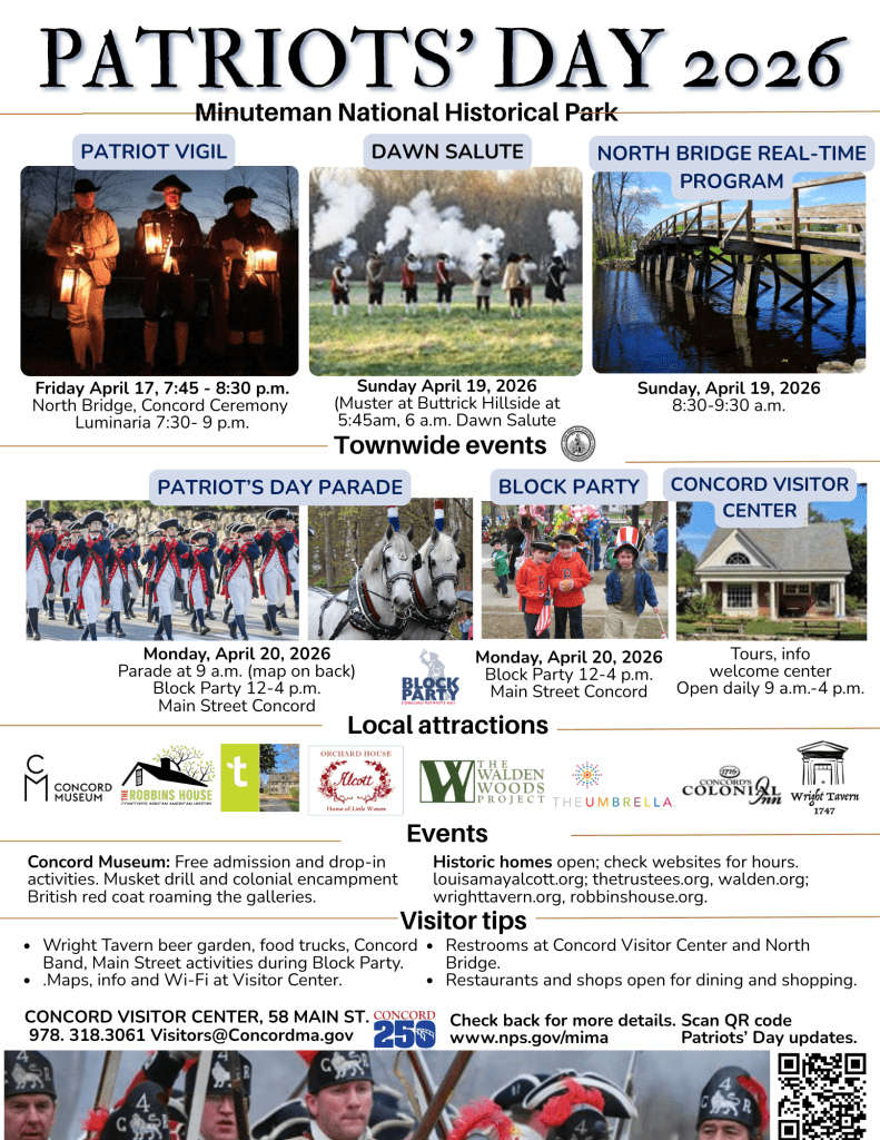 Concord Patriots' Day 2026