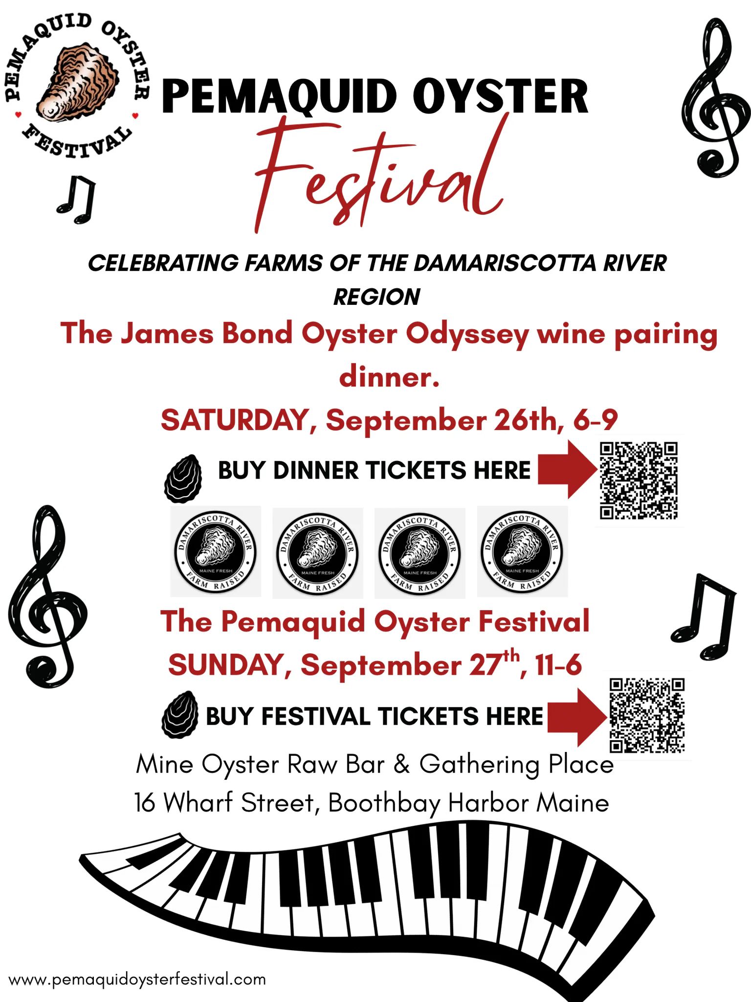 Pemaquid Oyster Festival 2026