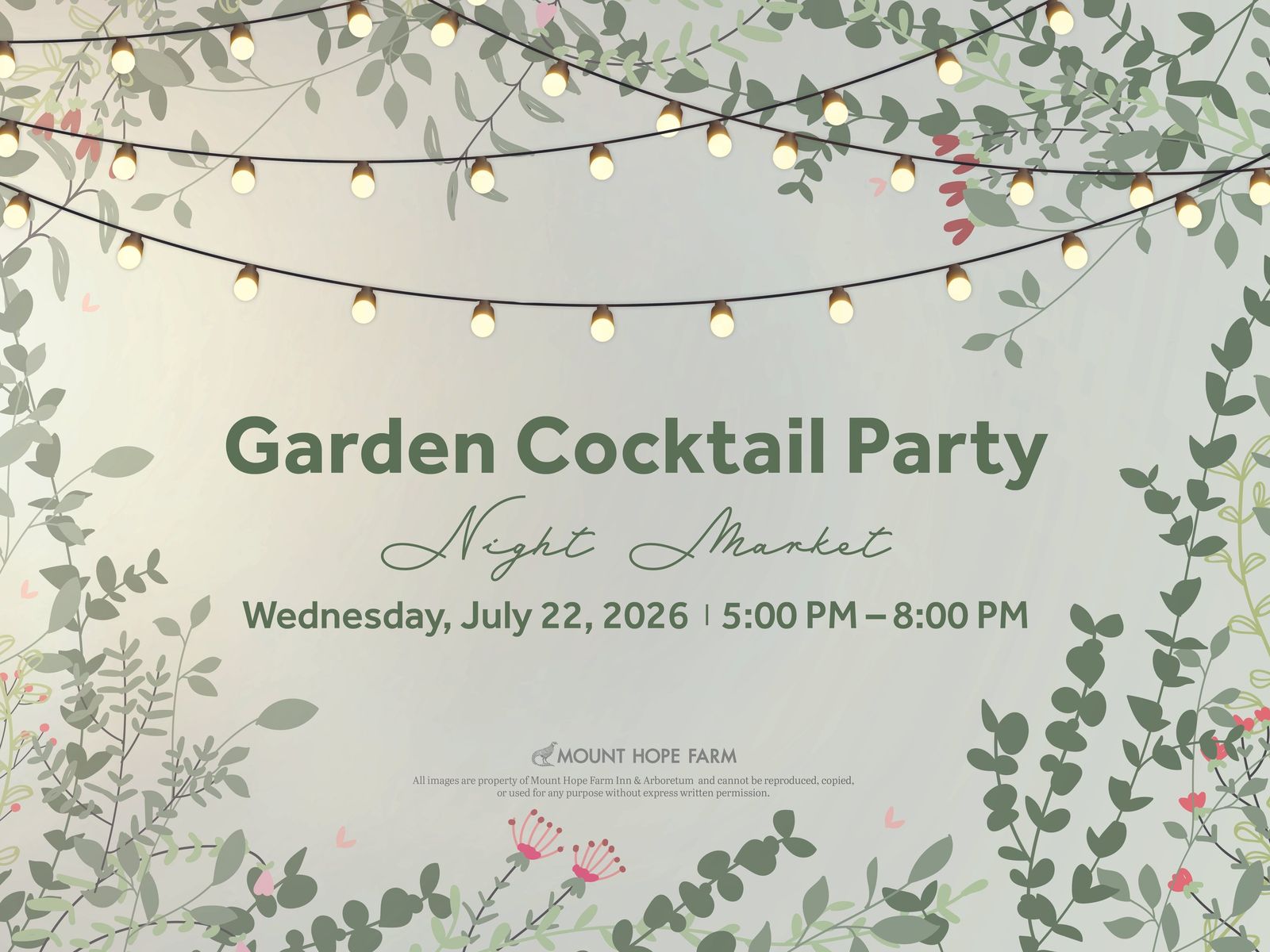 Garden Party Night Market — Bristol 2026