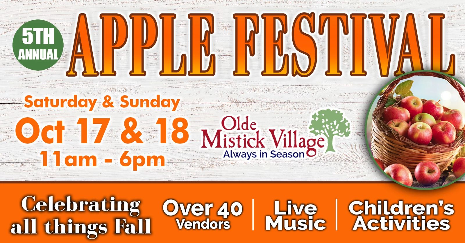 Mystic Apple Festival 2026