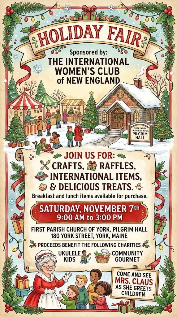 International Women's Club of New England Holiday Fair