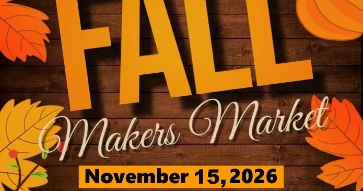 Newfane Fall Makers Market 2026