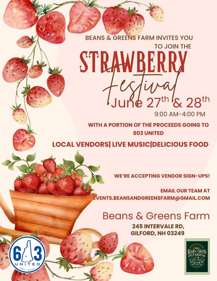 Beans and Greens Annual Strawberry Festival 2026