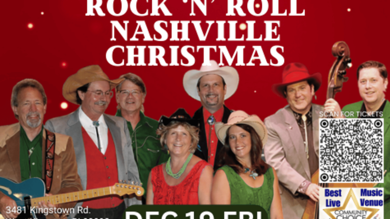 Rock N Roll Nashville Christmas — Westerly RI