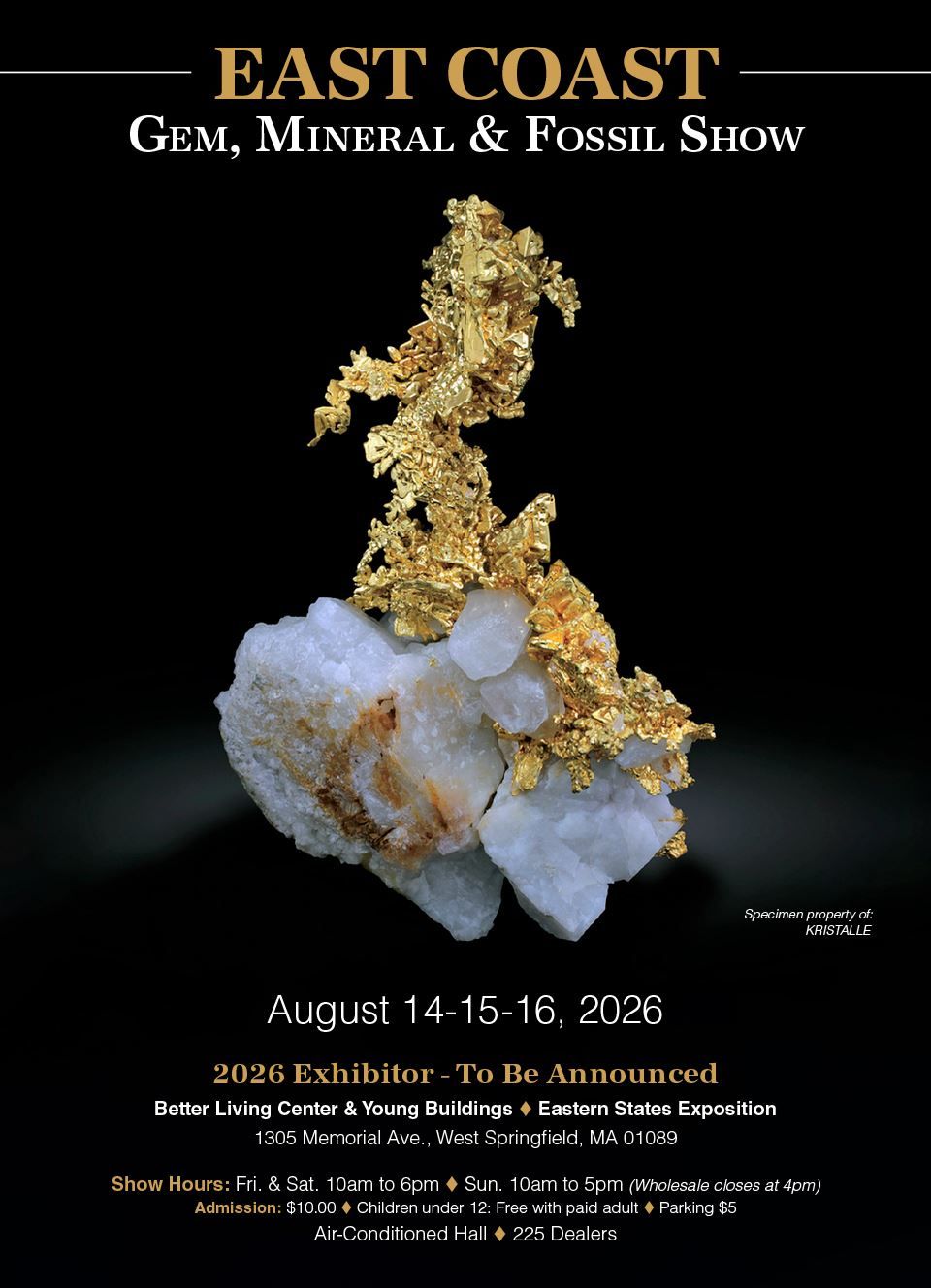 East Coast Gem, Mineral & Fossil Show 2026