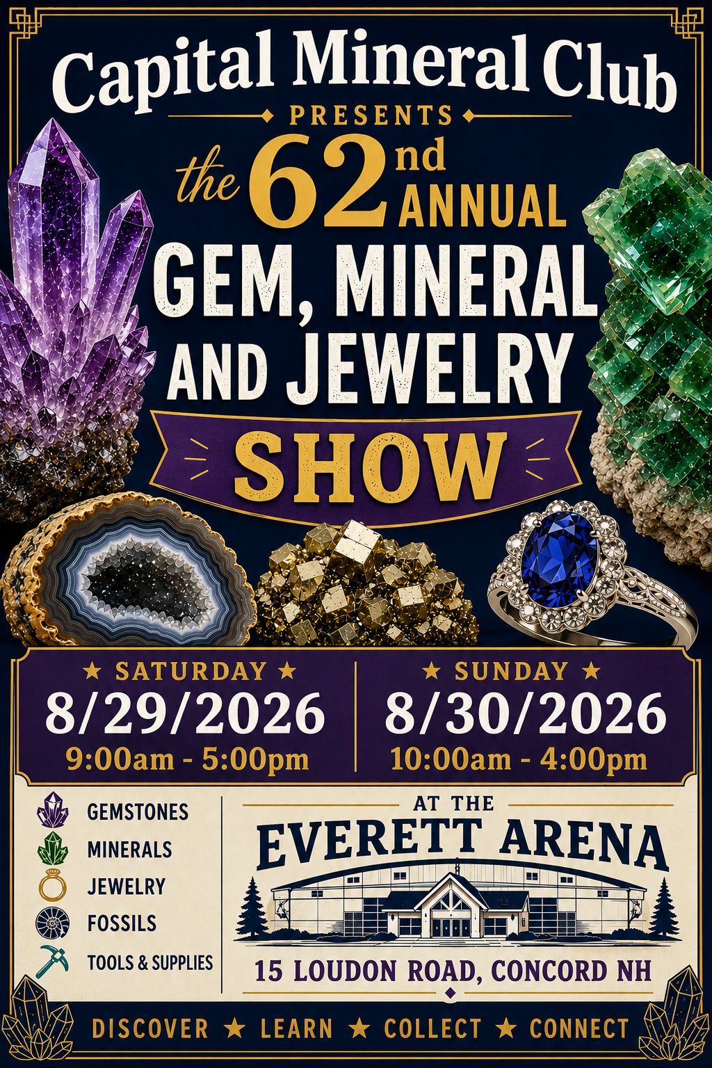 Gem & Mineral Show — Everett Arena 2026