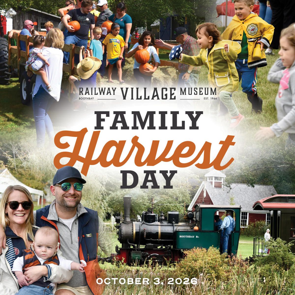 Family Harvest Day at Boothbay Railway Village