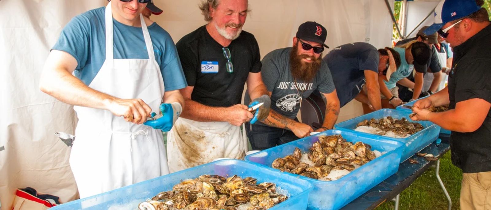 Milford Oyster Festival banner
