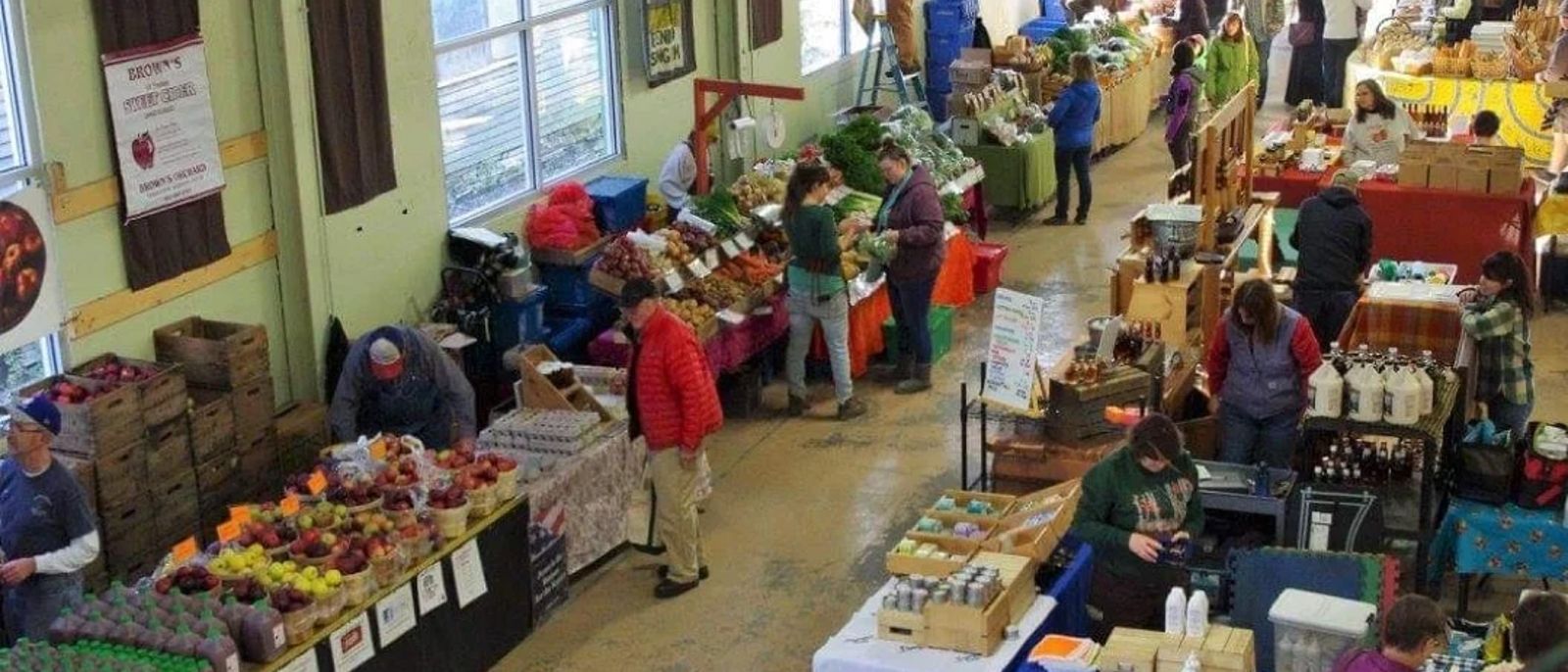 Vermont Farmers Market banner