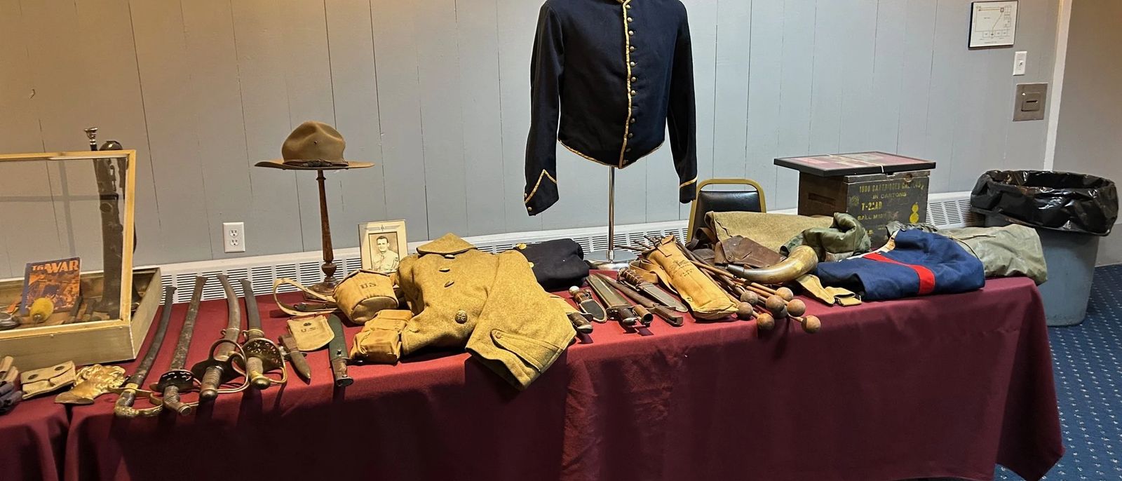 Rhode Island Militaria Show banner