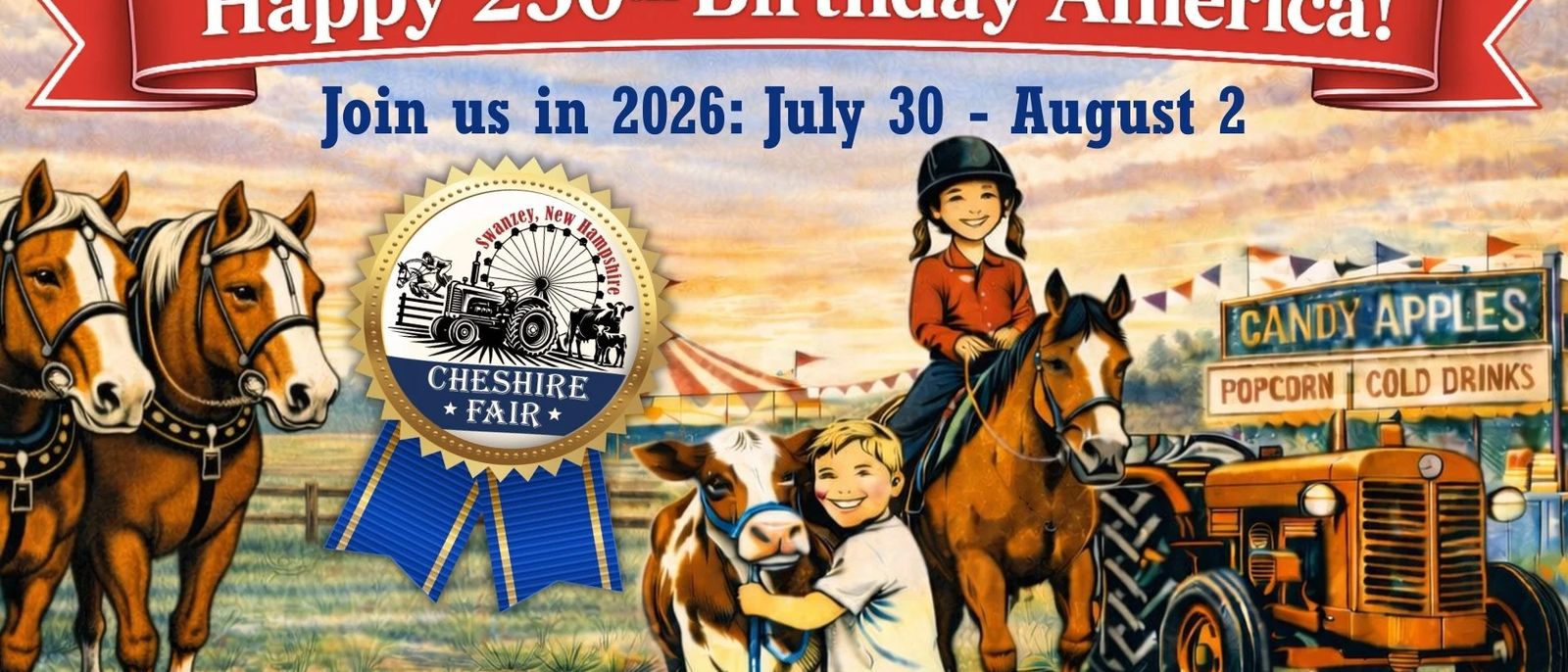 Cheshire Fair Association banner