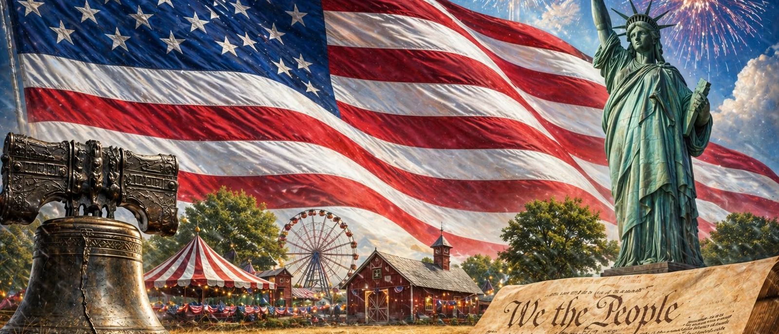Four Town Fair banner