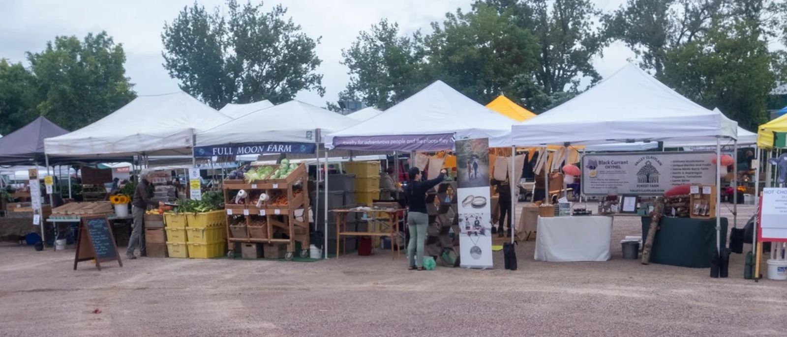 Burlington Farmers Market banner