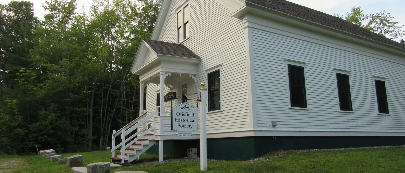 Otisfield Historical Society banner