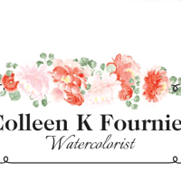 Colleen K Fournier Watercolorist logo