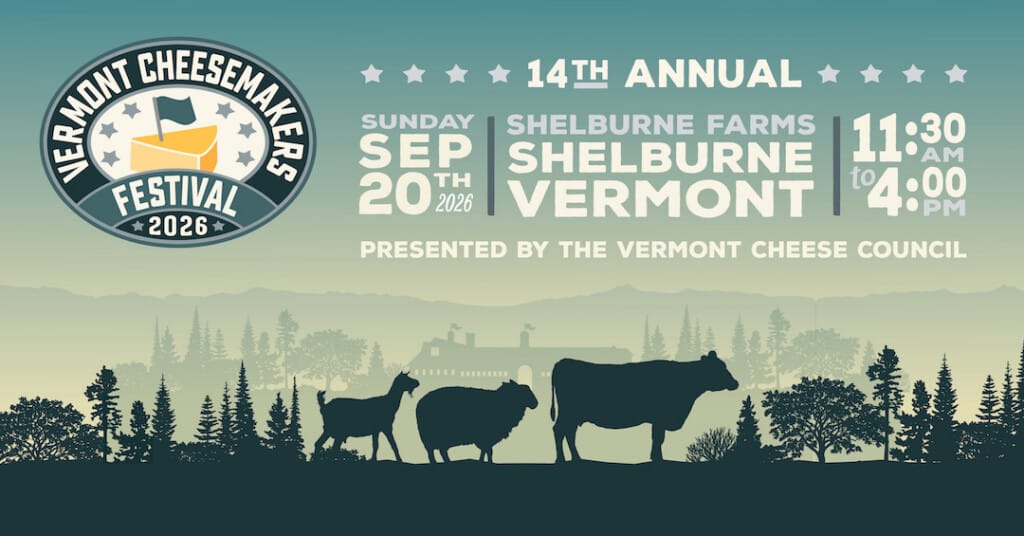 Vermont Cheesemakers Festival 2026