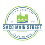 Saco Main Street logo