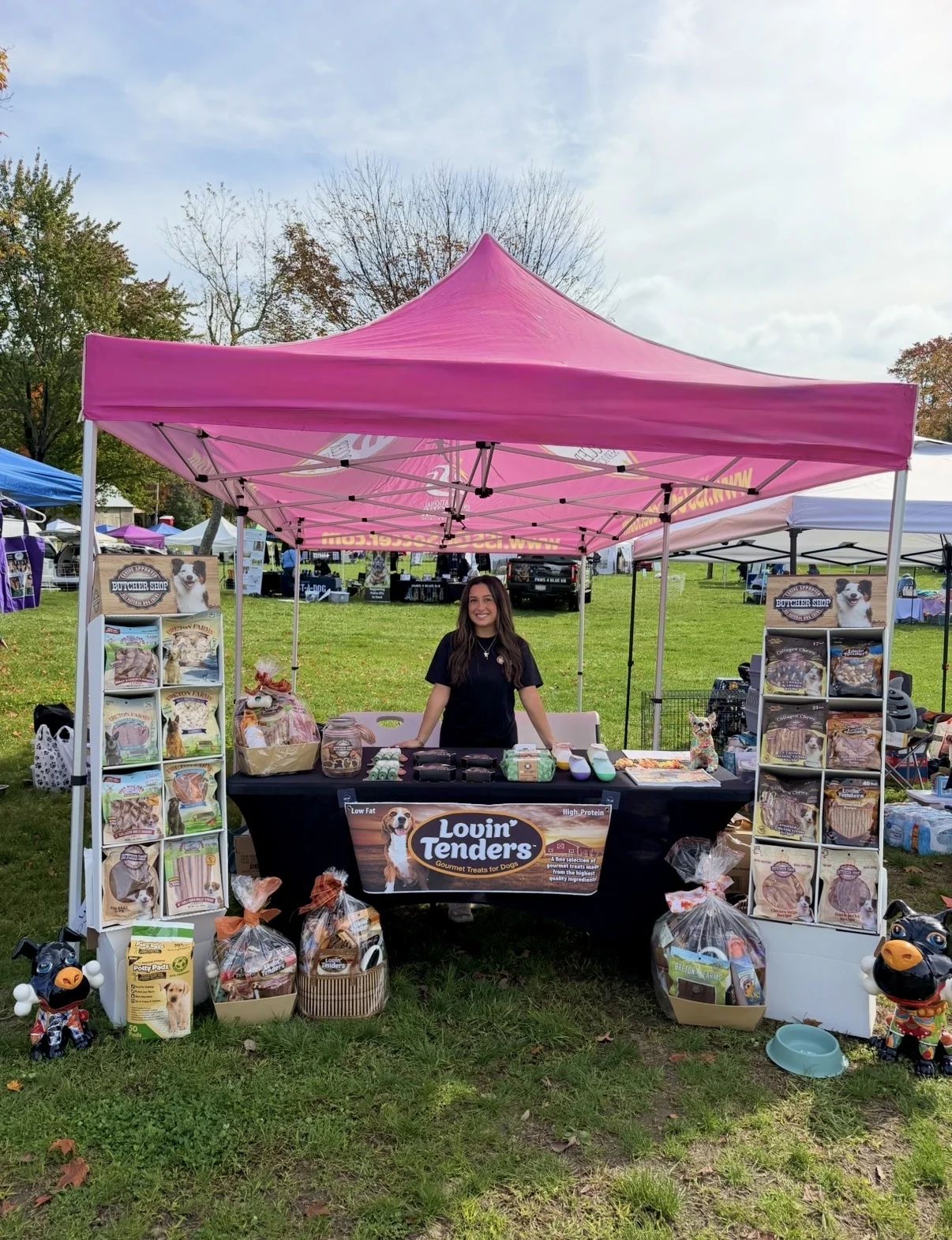 it is a picture of my vendor booth!