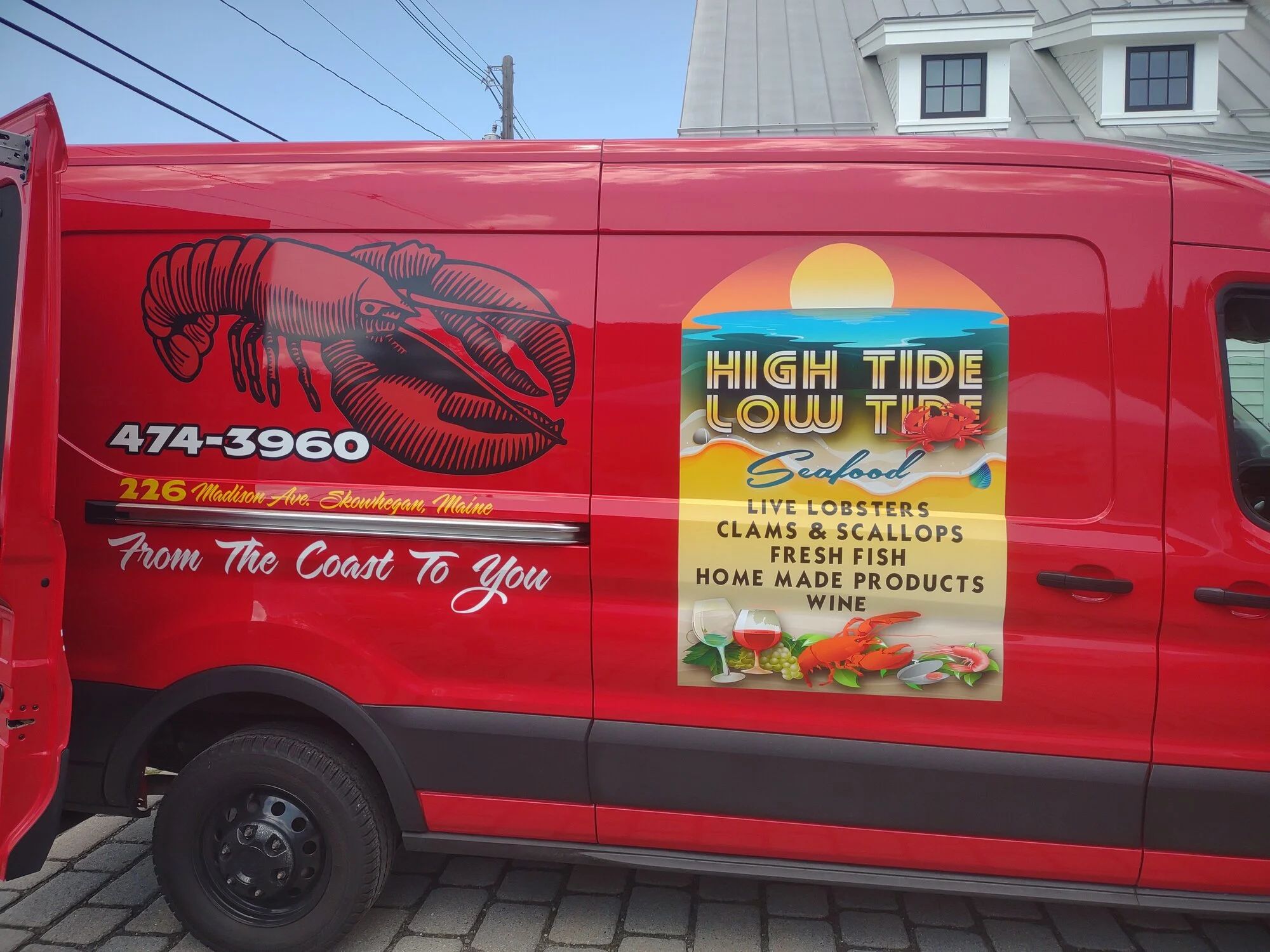 High Tide Low Tide Seafood logo