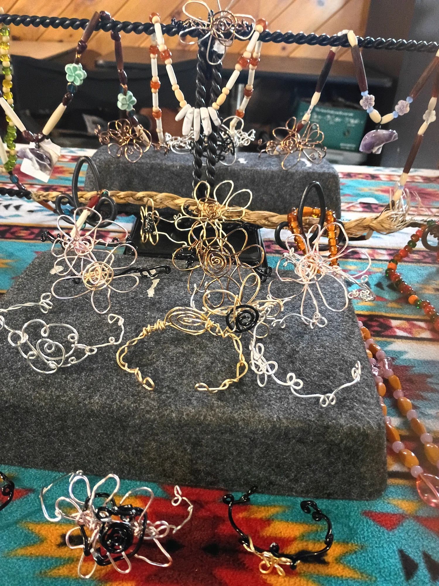 Wood crafts painted