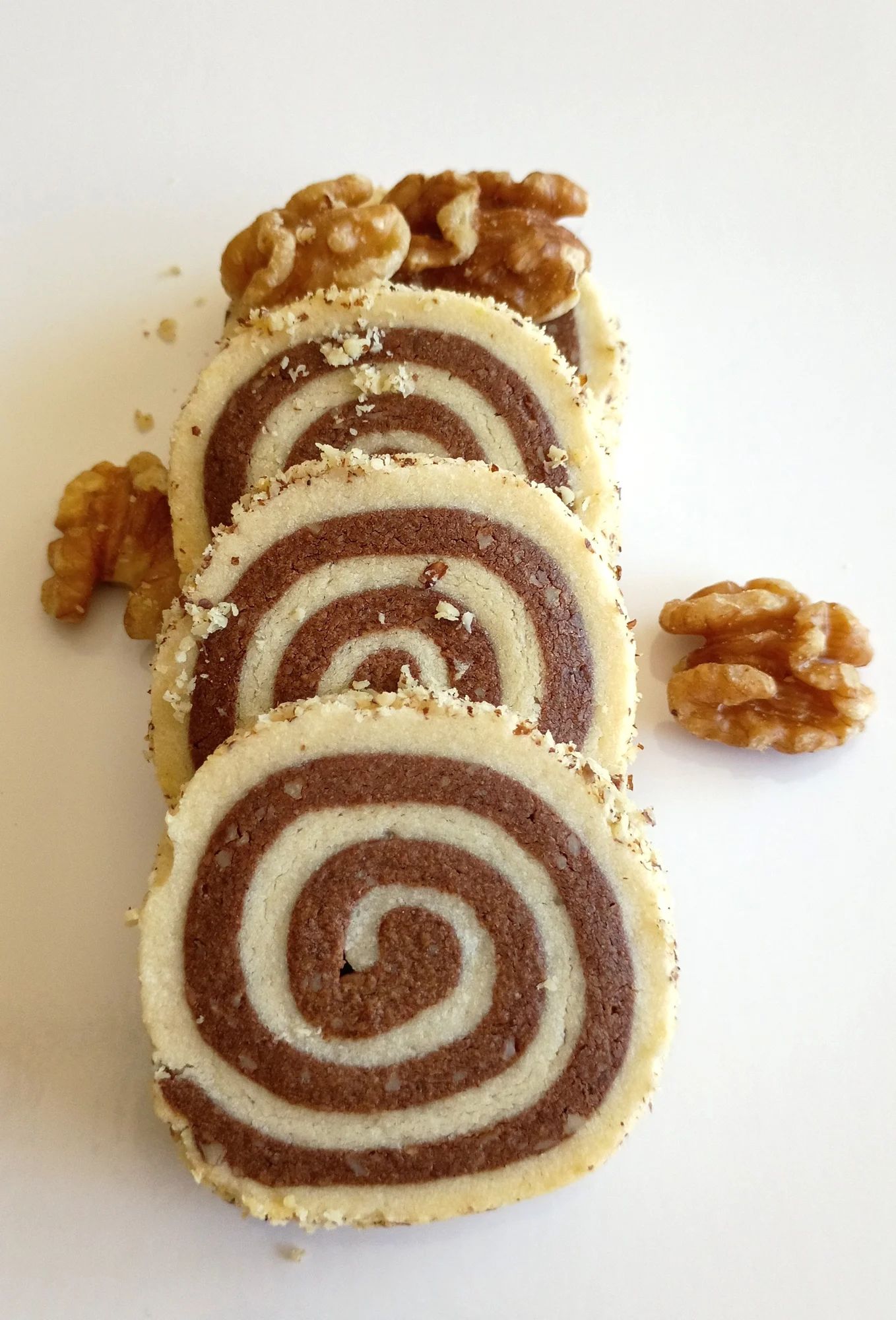 The pinwheel cookie is a powerful blend of buttery and nutty taste, soft texture and unique design.