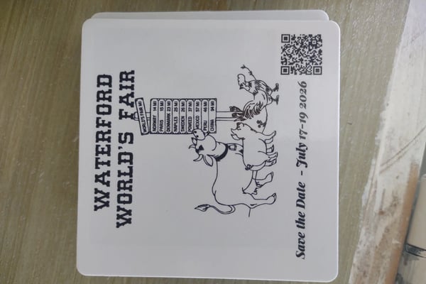 Photo from Waterford World's Fair