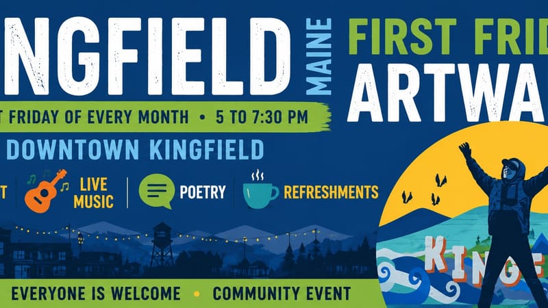 Photo of Kingfield First Friday ArtWalk 2026 event