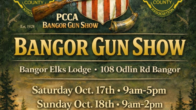 Photo of PCCA Annual Bangor Gun Show event