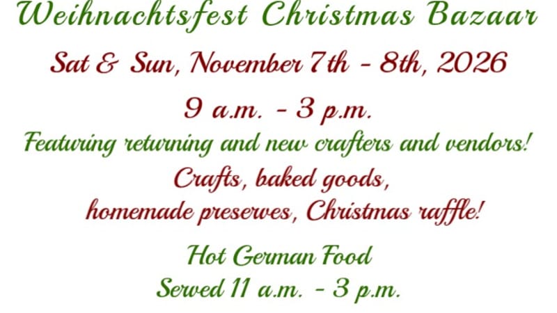 Photo of Meriden Weihnachtsfest Christmas Bazaar 2026 event