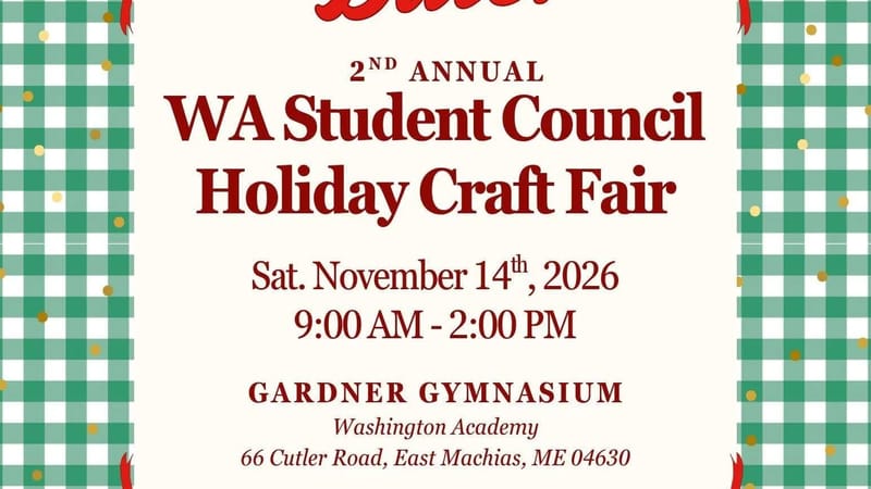 Photo of WA Student Council Holiday Craft Fair 2026 event