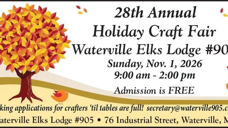 Photo of Waterville Elks Lodge #905 28th Annual Craft Fair 2026 event