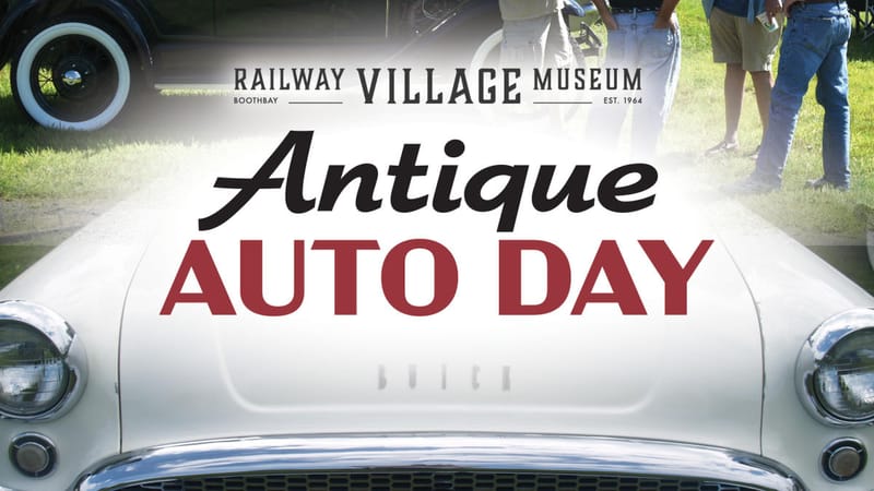 Photo of Antique Auto Day at Boothbay Railway Village event