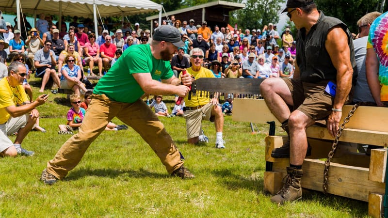 Photo of Logging Festival Days event