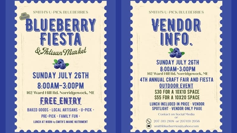 Photo of Blueberry Fiesta and Artisan Market event