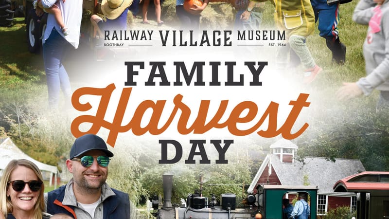 Photo of Family Harvest Day at Boothbay Railway Village event
